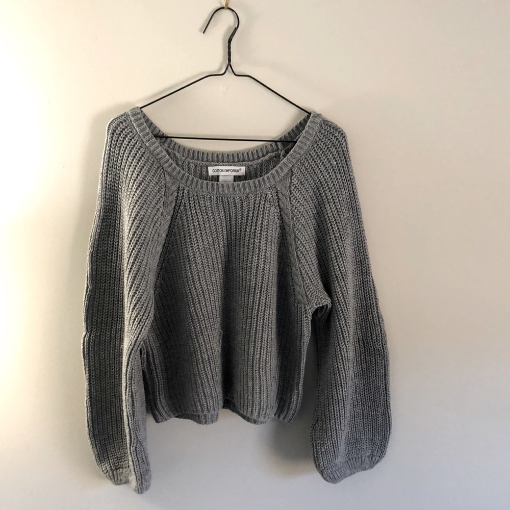 Cotton Emporium cropped sweater